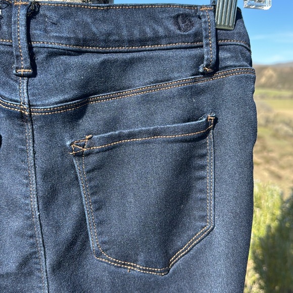 Kensie Dark Blue Skinny Jeans - Picture 4 of 5